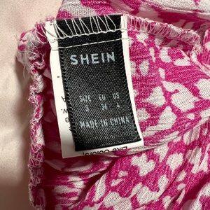 Shein pink tank top